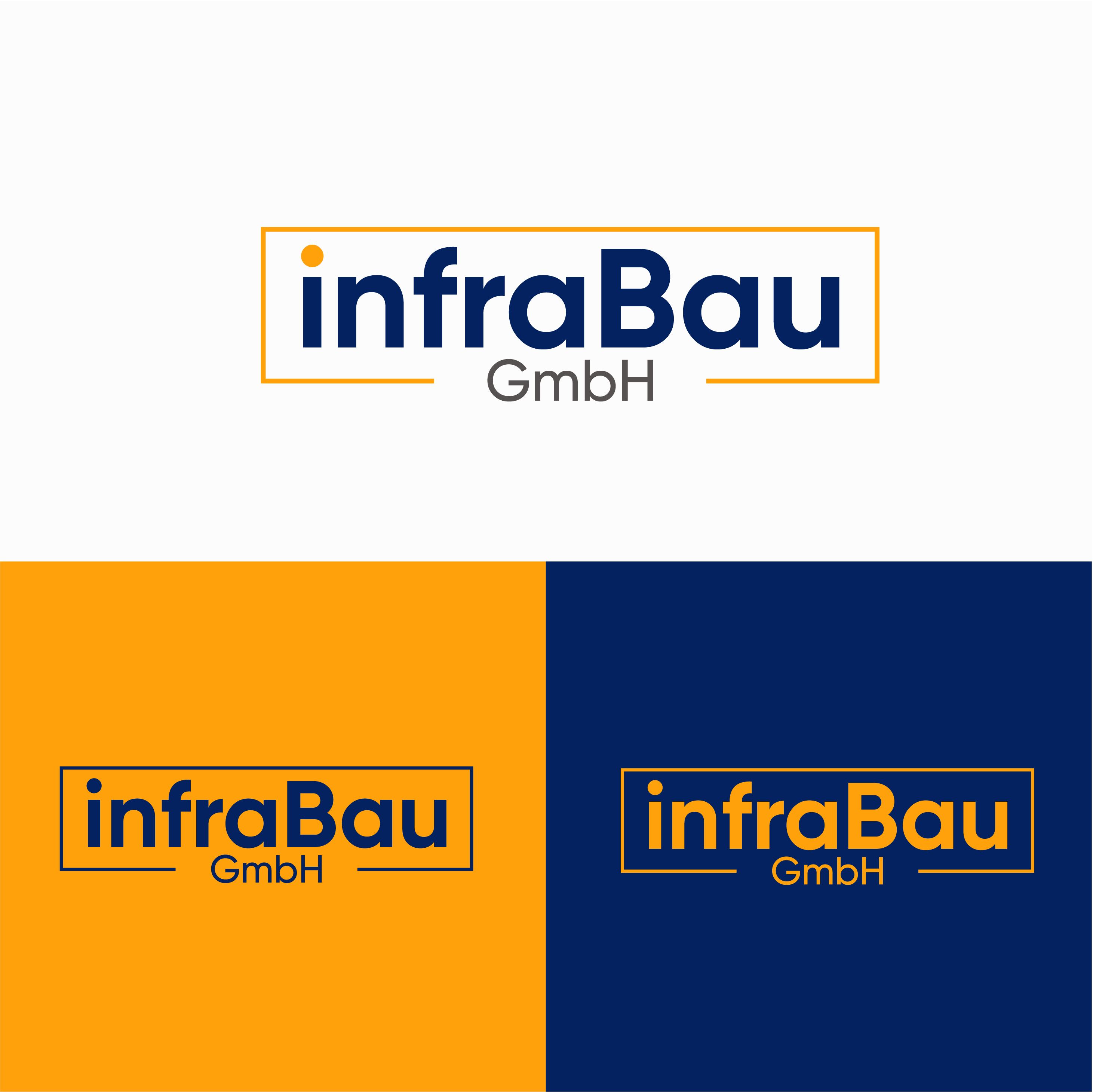 Logo Design by nicolaz for InfraBau GmbH | Design #28902670