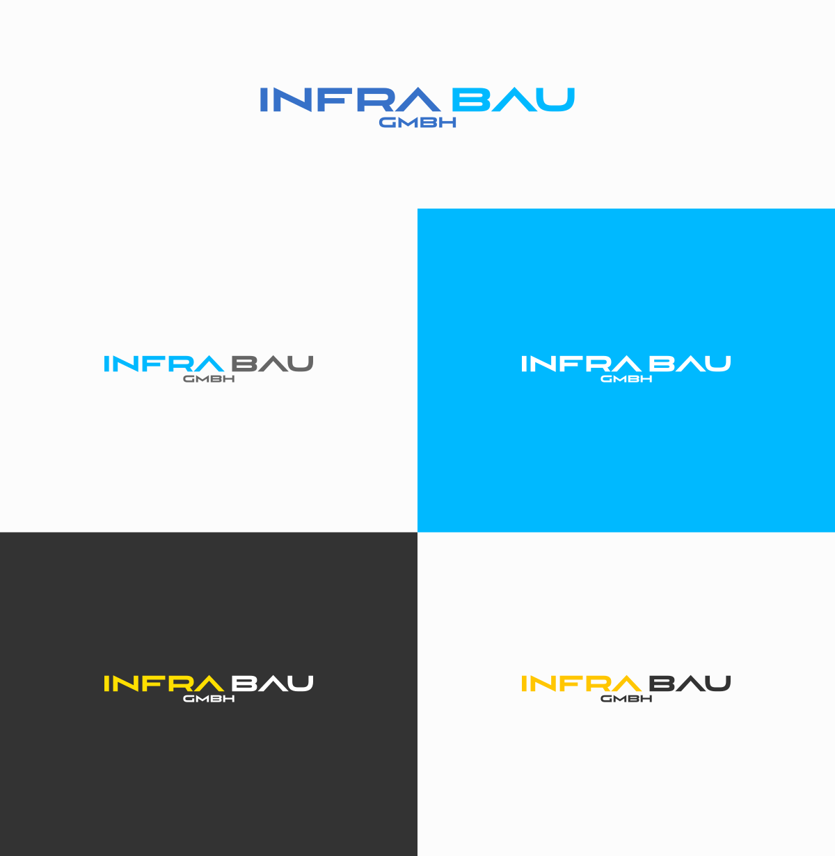 Logo Design by Visifine for InfraBau GmbH | Design #28899853