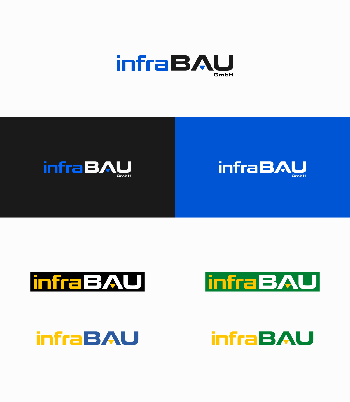 Logo Design by Visifine for InfraBau GmbH | Design #28902451