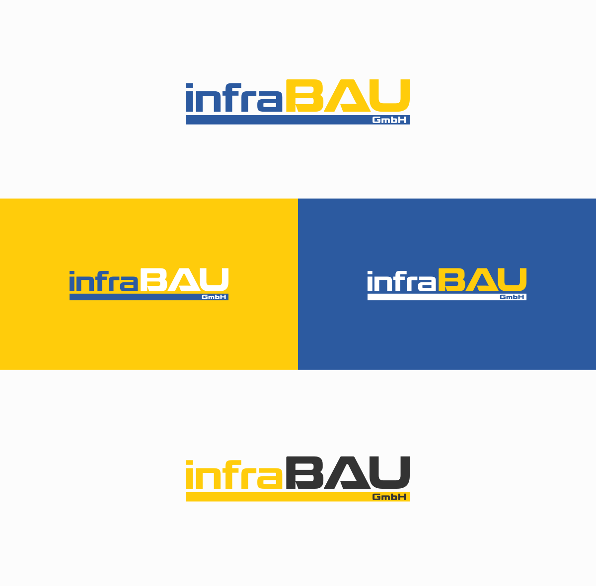 Logo Design by Visifine for InfraBau GmbH | Design #28911097