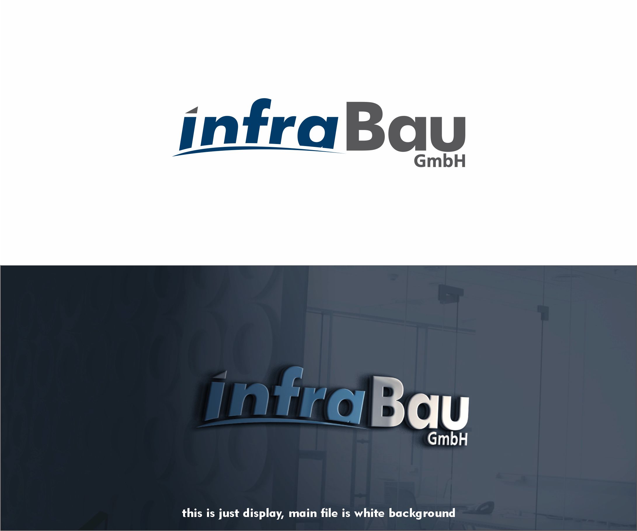 Design de Logo par alkaline pour InfraBau GmbH | Design #28897502