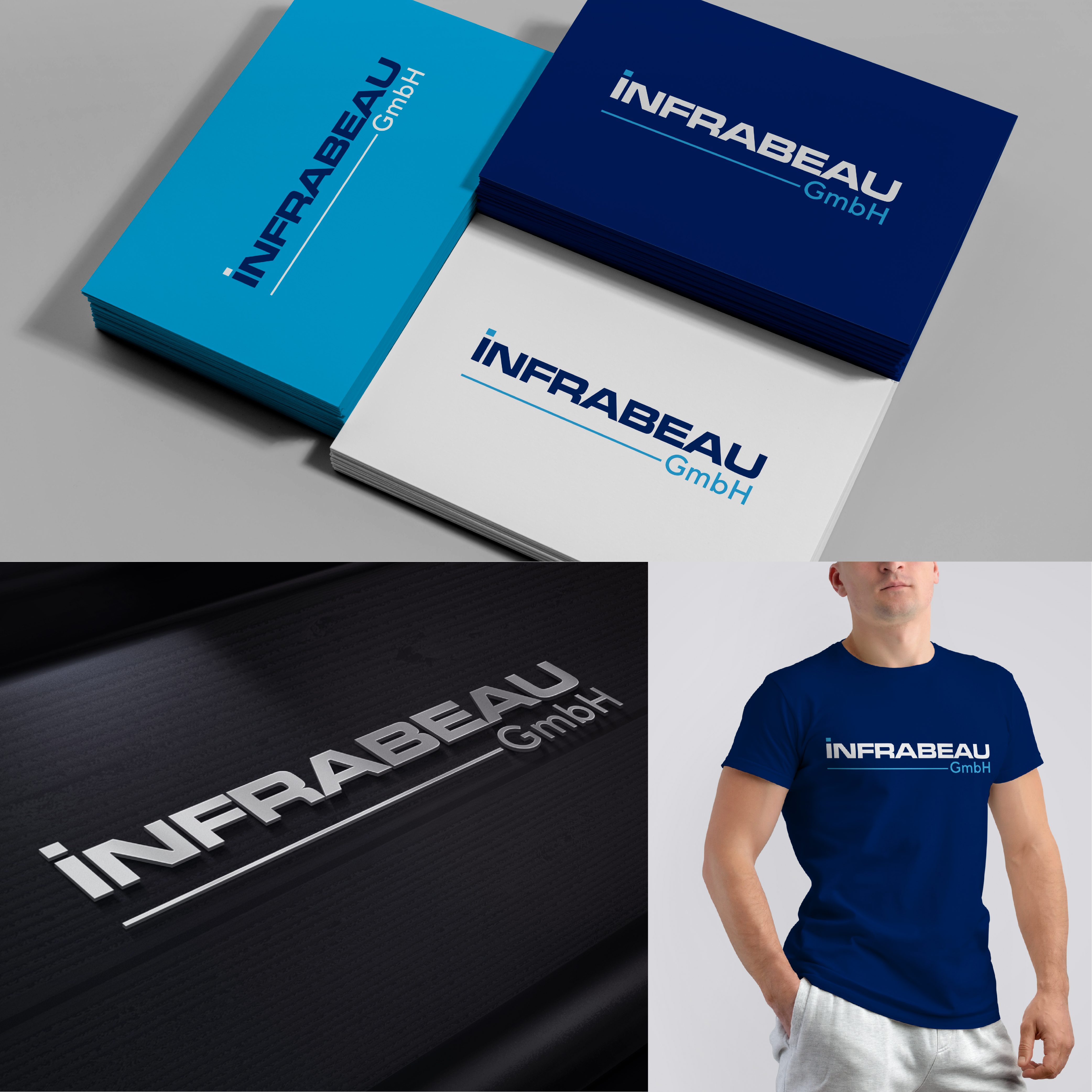 Diseño de Logo por sarrita para InfraBau GmbH | Diseño #28897183