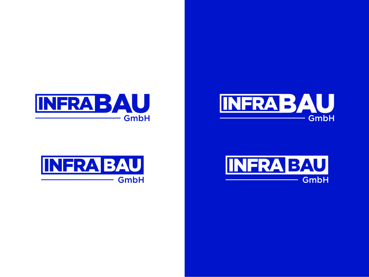 Logo Design by Atvento Graphics for InfraBau GmbH | Design #28898740