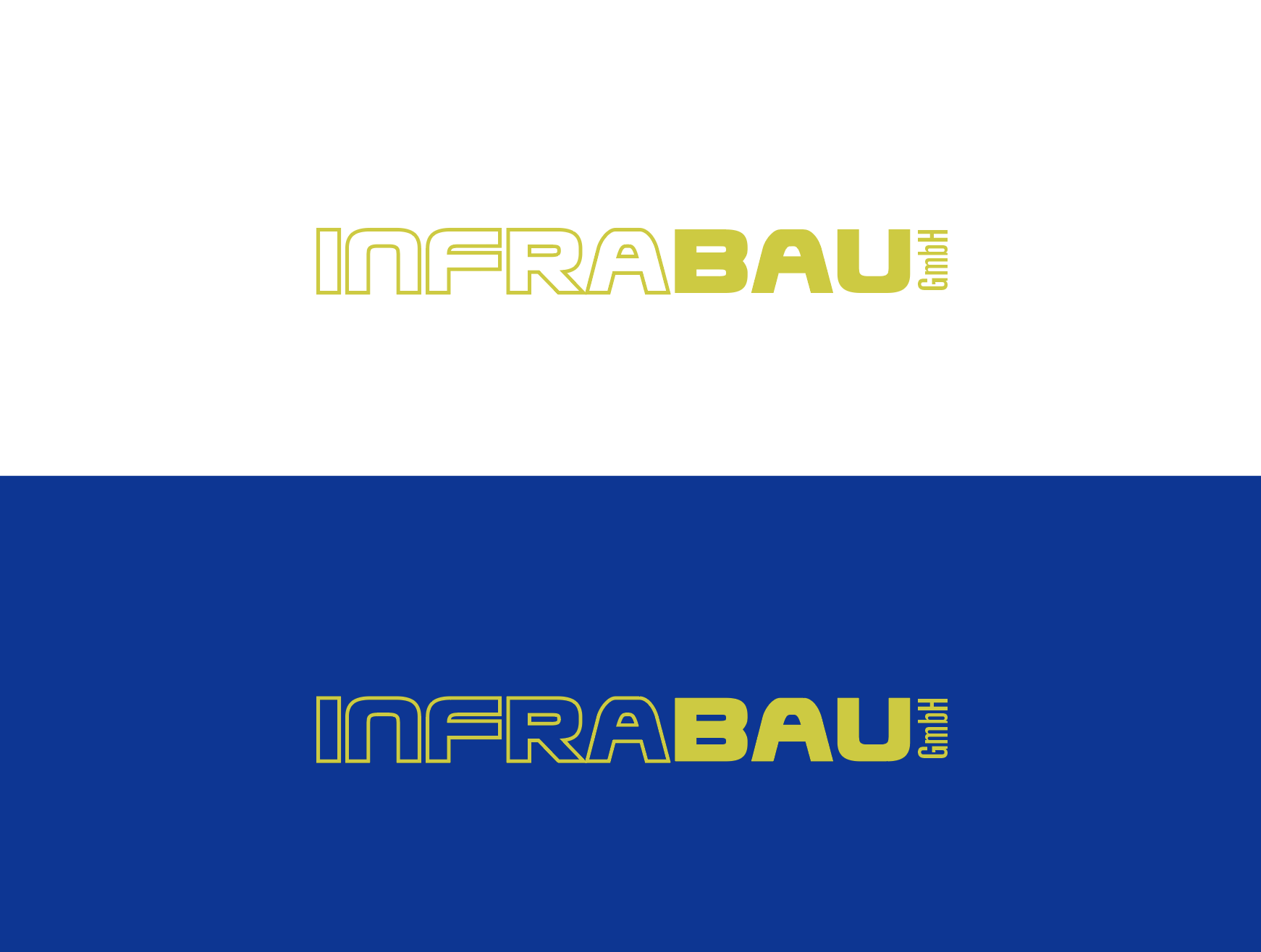 Logo Design by wonderland for InfraBau GmbH | Design #28899305