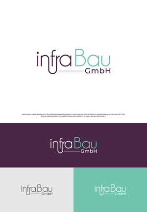 Logo Design by ecorokerz for InfraBau GmbH | Design: #28900282