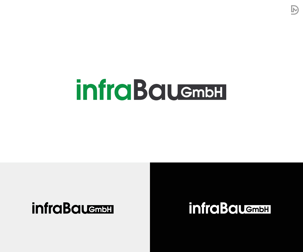 Logo Design by D_Mantra for InfraBau GmbH | Design #28899315