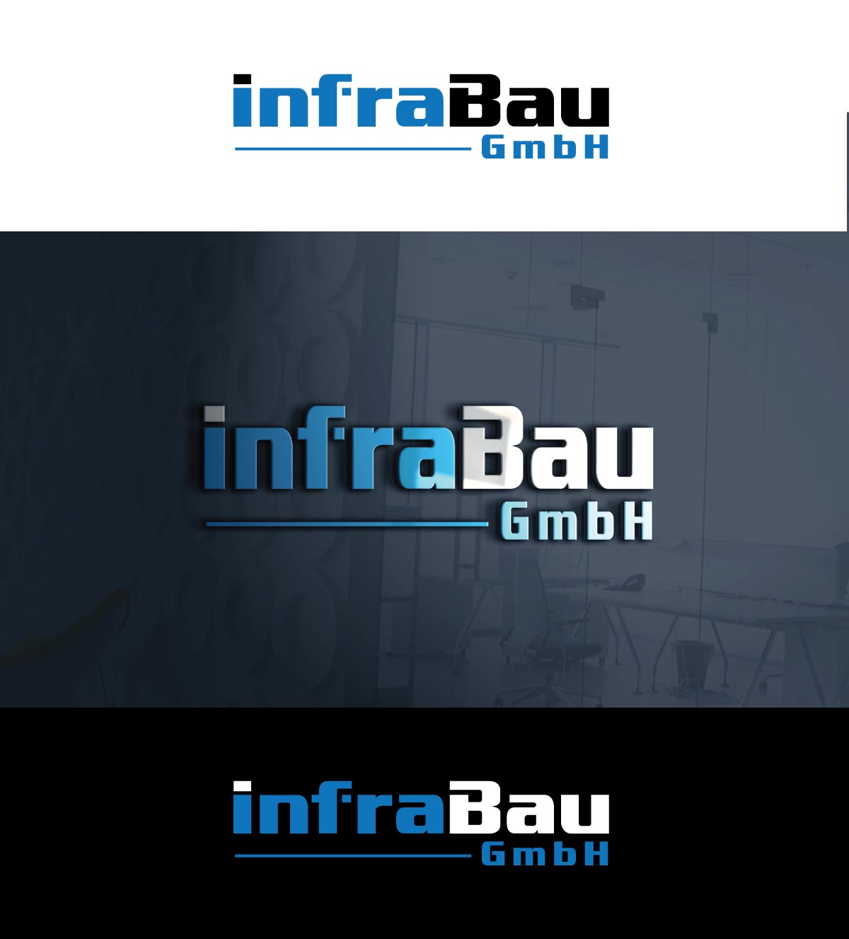 Logo Design by creativepix for InfraBau GmbH | Design #28898181