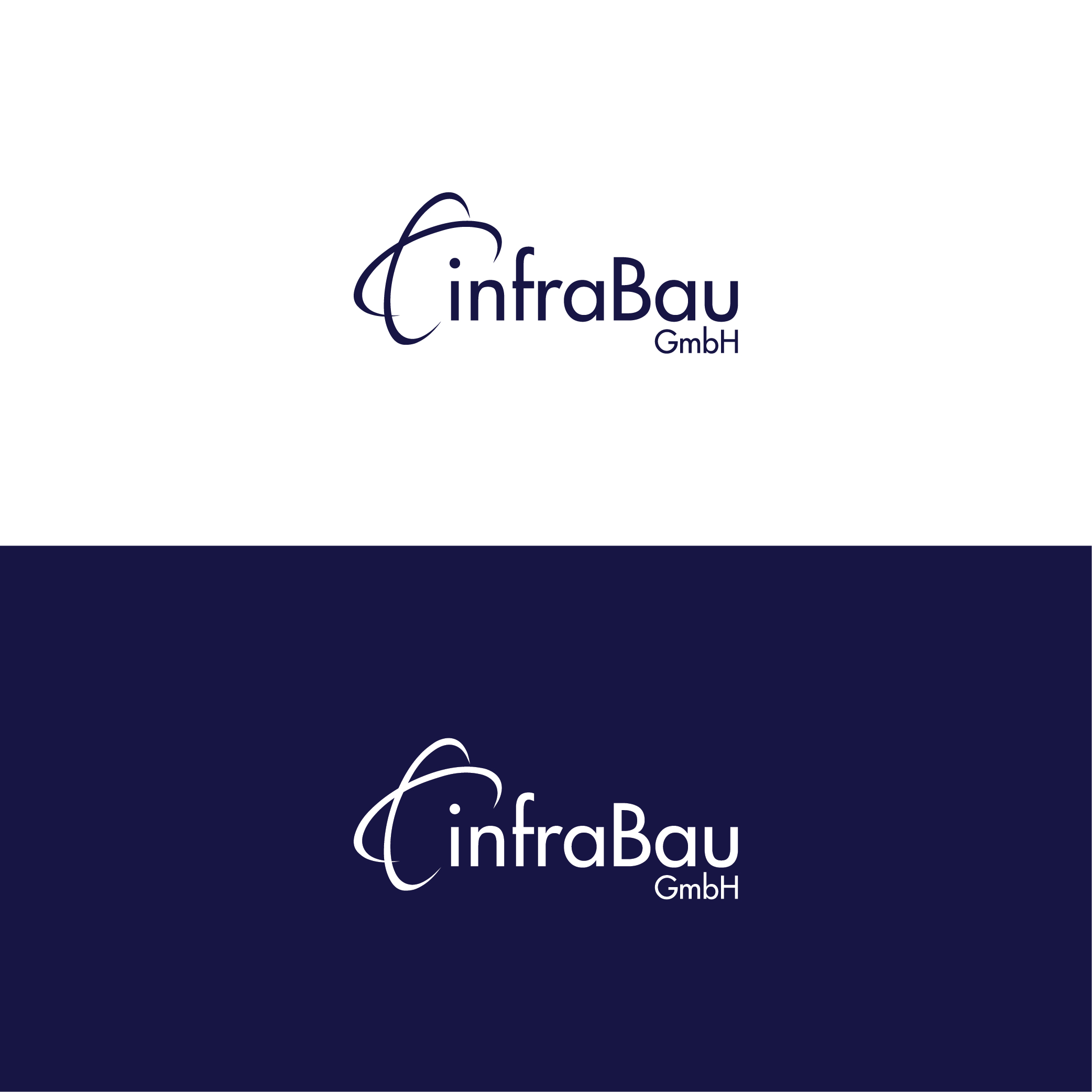 Logo Design by CrewType for InfraBau GmbH | Design #28899100