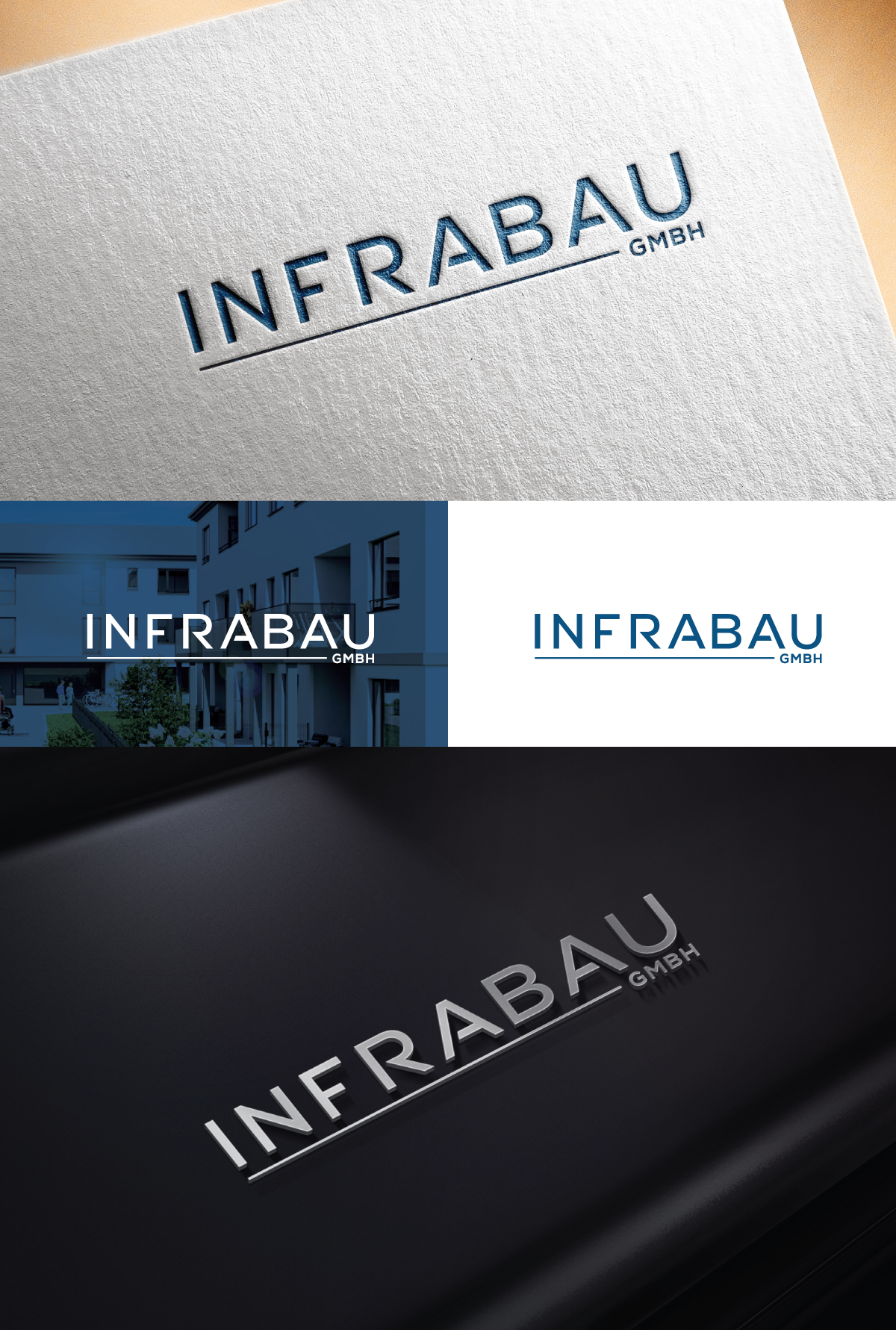 Design de Logo par step forward 2 pour InfraBau GmbH | Design #28898731