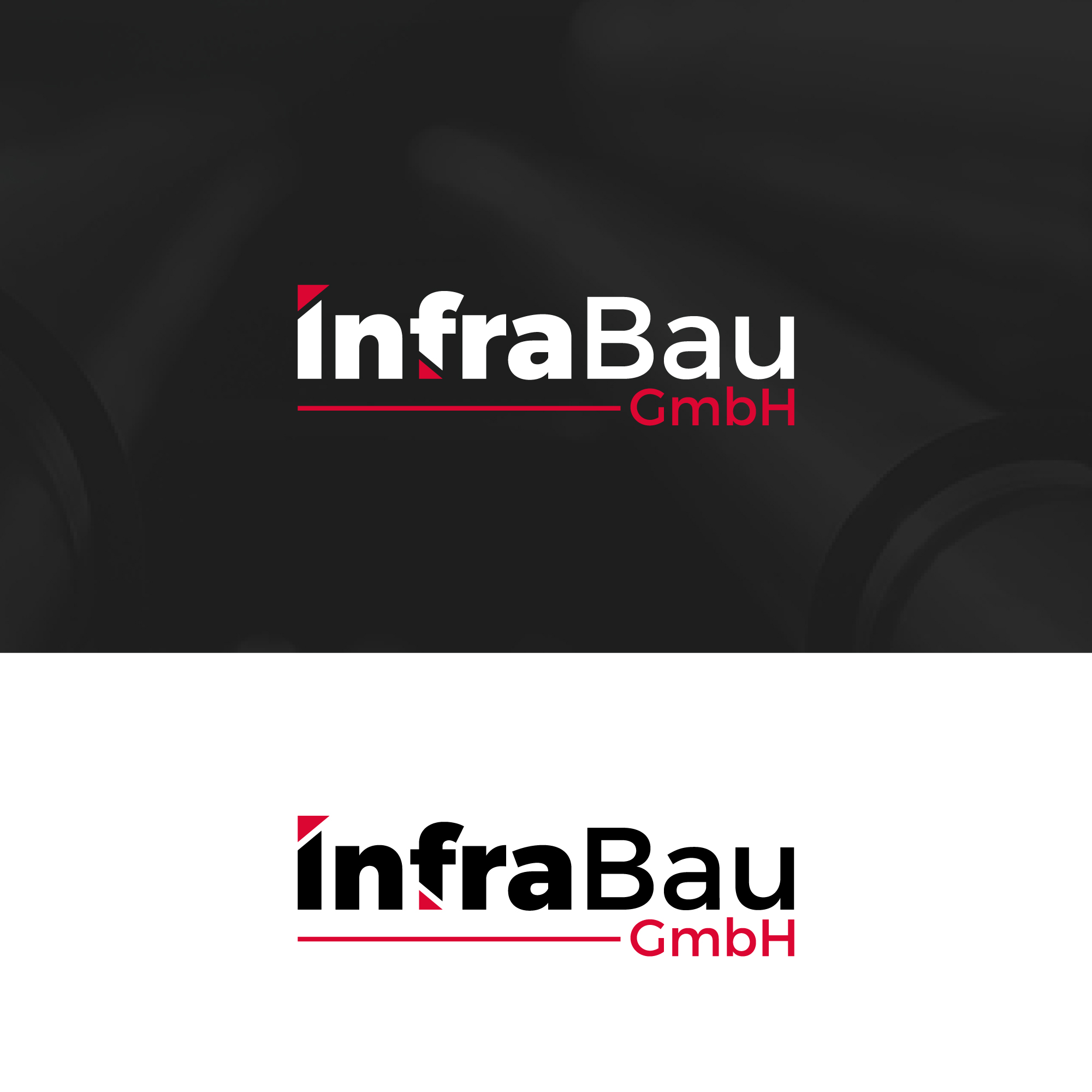 Logo Design by UMBRA Designs for InfraBau GmbH | Design #28896939