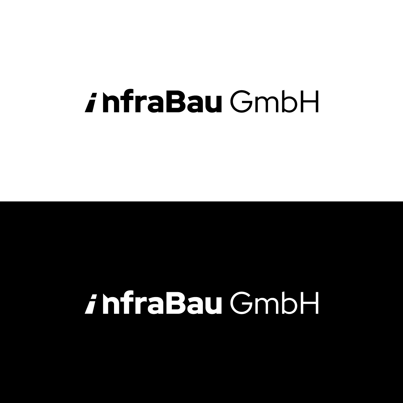 Logo Design by Radsky17 for InfraBau GmbH | Design #28902027