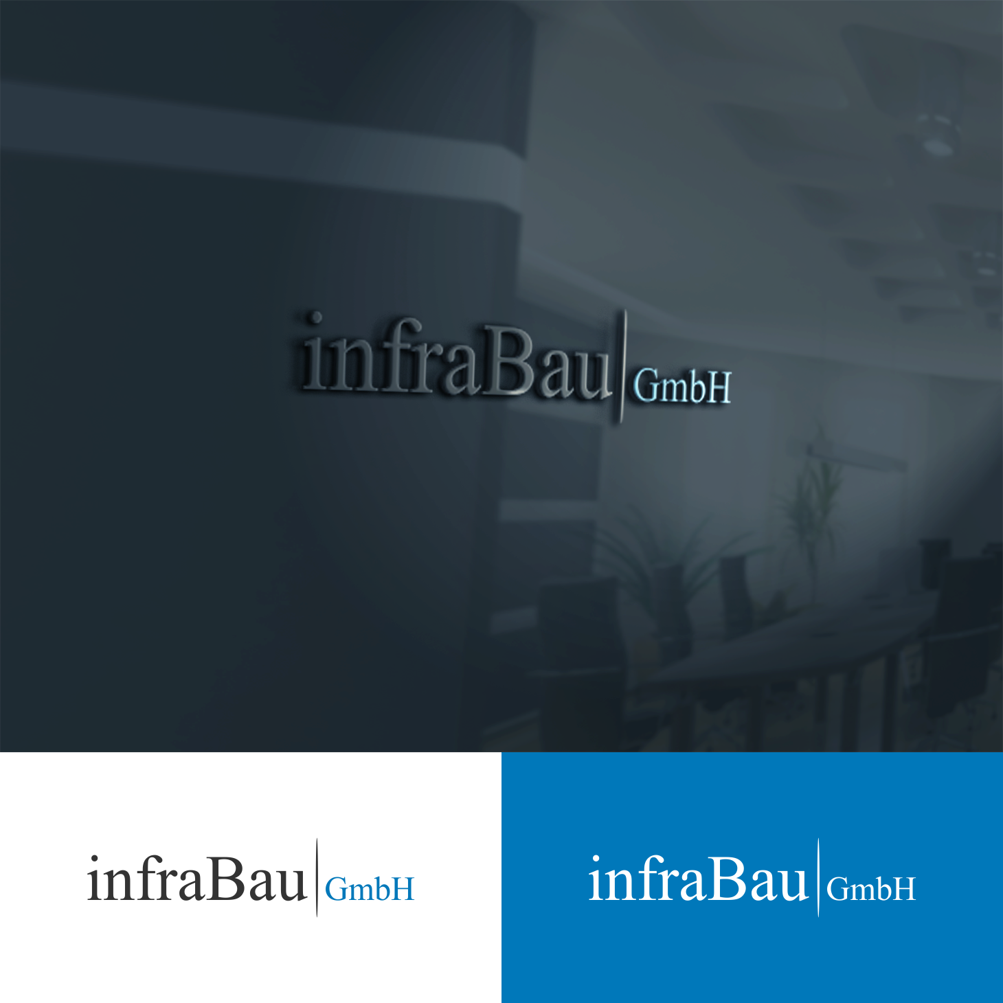 Logo Design by M.Syaiful Huda for InfraBau GmbH | Design #28897649