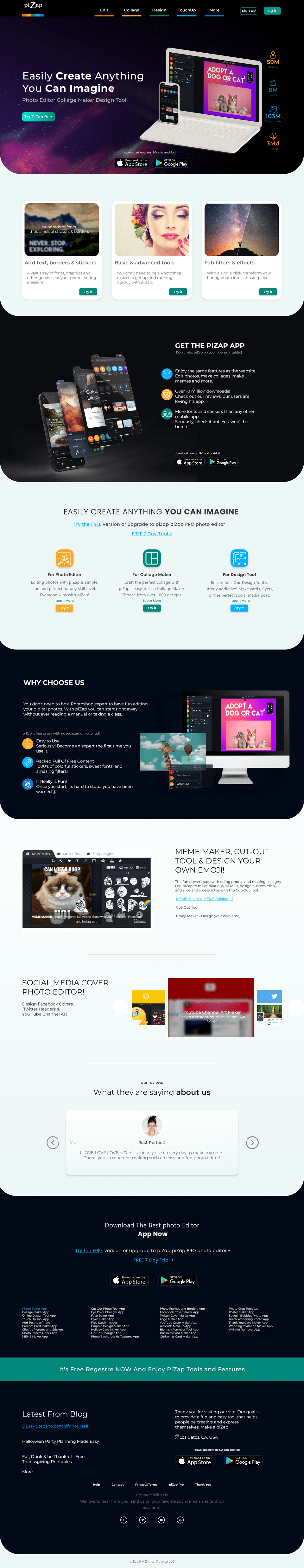 Design de Page d'Accueil par souma pour piZap | Design #28917703