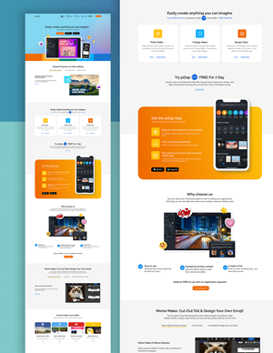 Landing Page Design by DeriMH