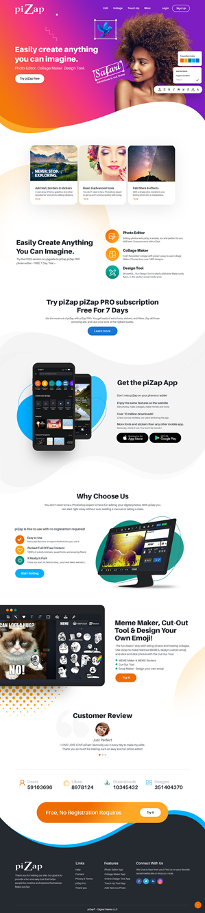 Landing Page Design by nzdesigners