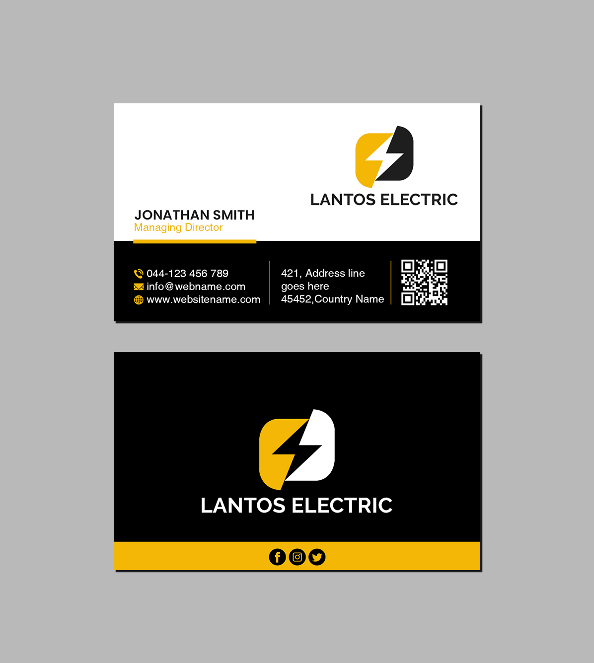 Business Card Design by Creations Box 2015 for this project | Design #28900827