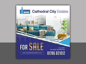 Award-winnning Estate Agent needs a premium version of their 'For Sale' board design | Signage Design by n214008