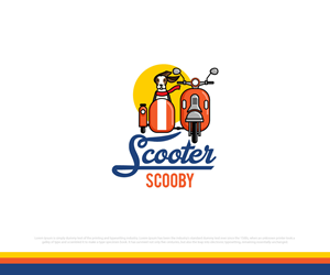 Scooter Scooby | Logo-Design von ecorokerz