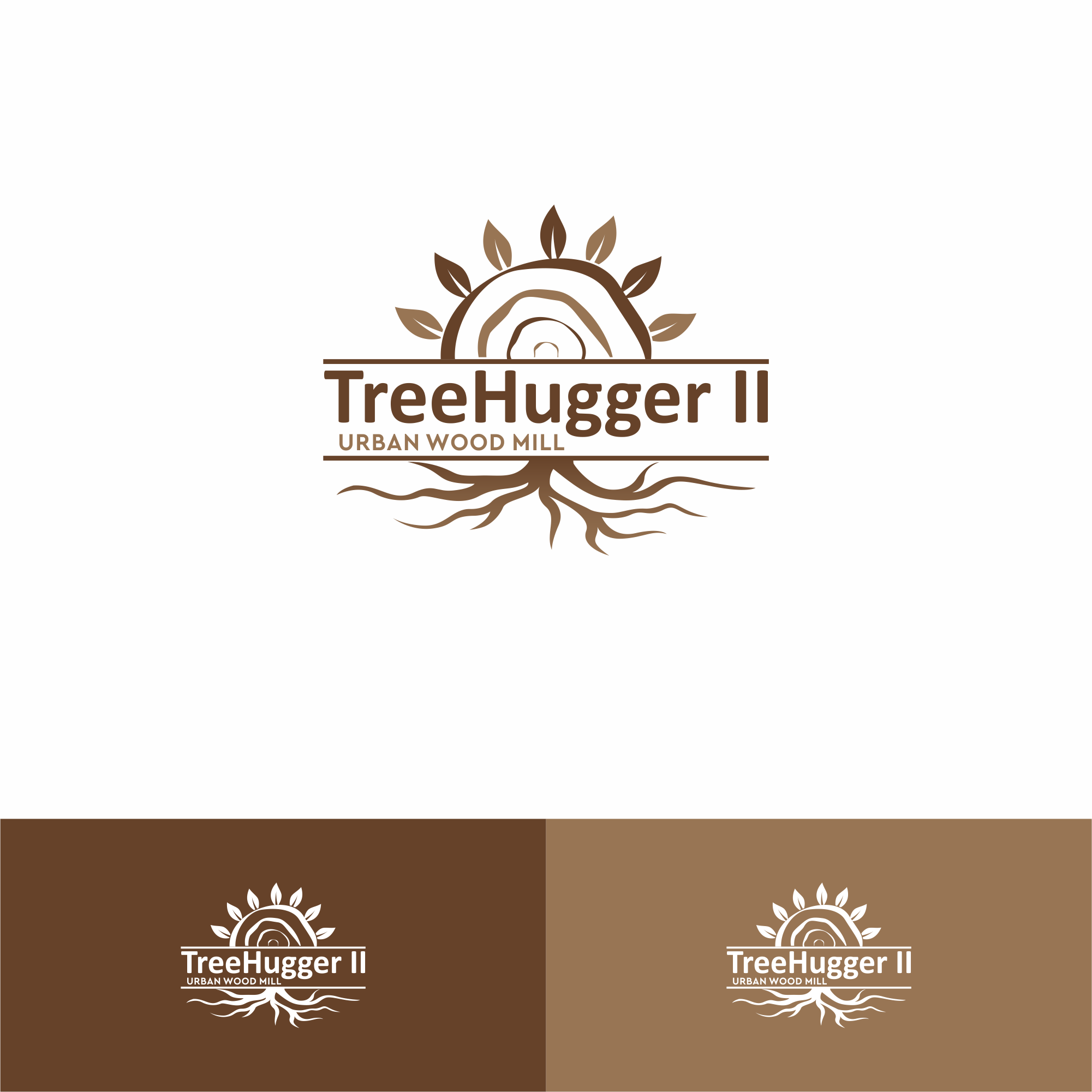 Logo Design by alitjuara for TREEHUGGER COMPLETE TREE CARE | Design #28915681