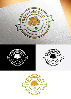 Logo Design by step forward 2 for TREEHUGGER COMPLETE TREE CARE | Design: #28899764