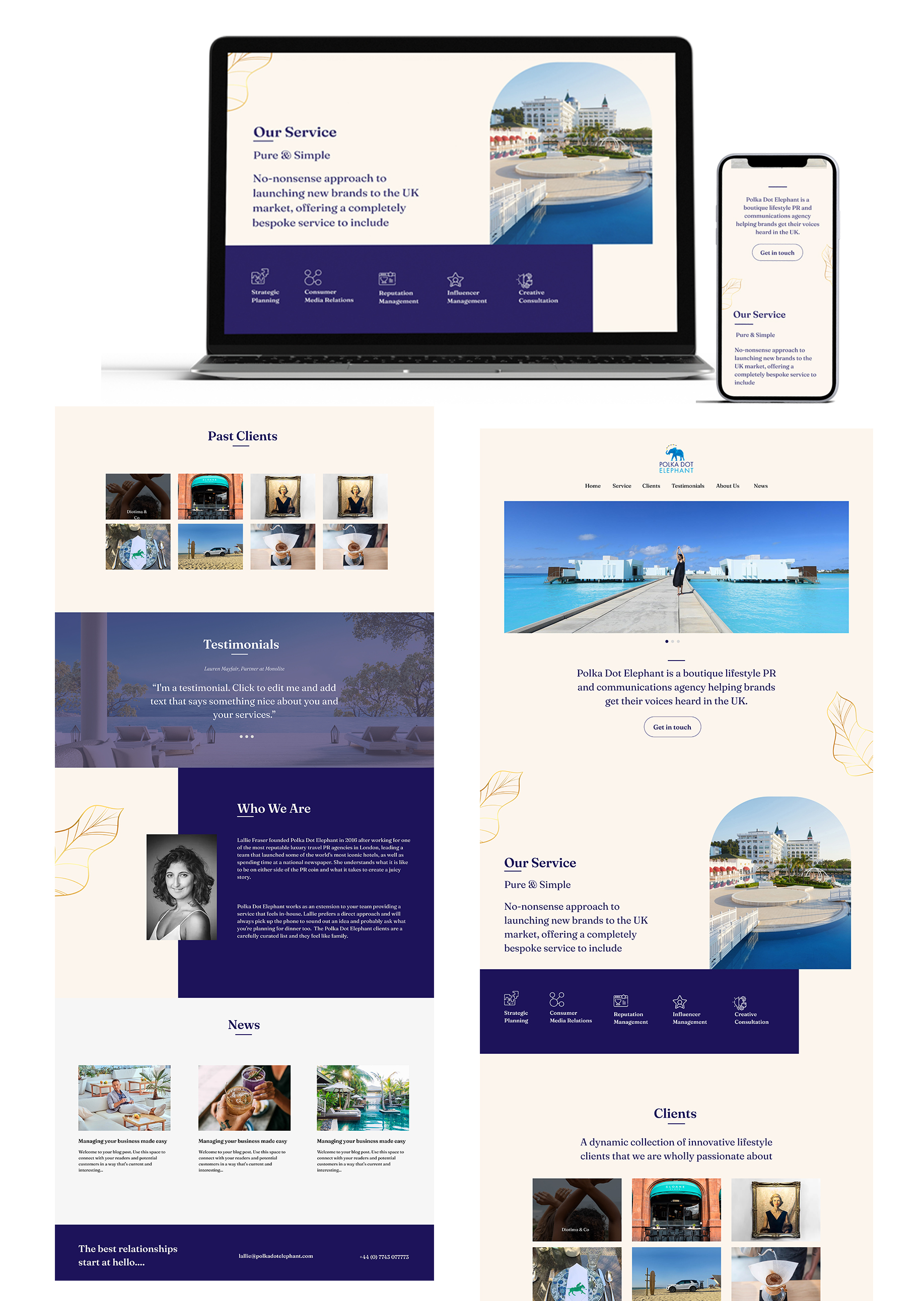 Web Design by DeriMH for this project | Design #28937886