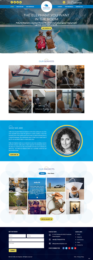 Web Design by pb for this project | Design: #28907655