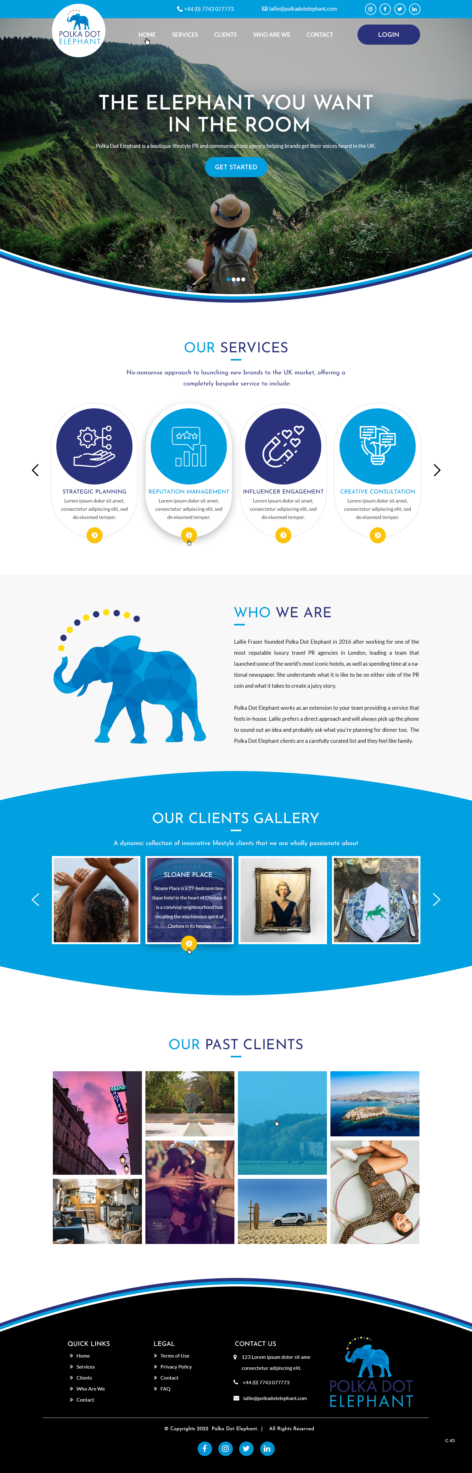 Web Design by pb for this project | Design #28907657