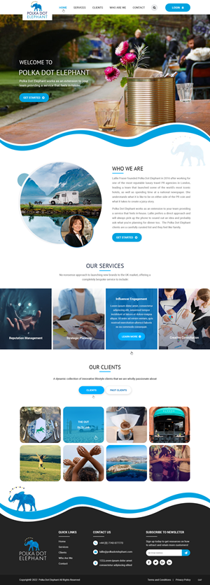 Web Design by pb for this project | Design: #28907668