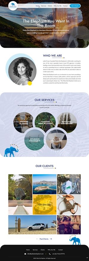 Web Design by pb for this project | Design: #28907669