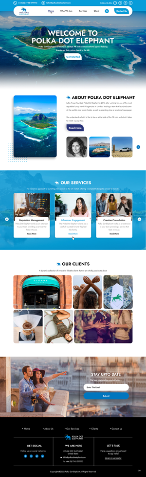 Web Design by pb for this project | Design: #28907673