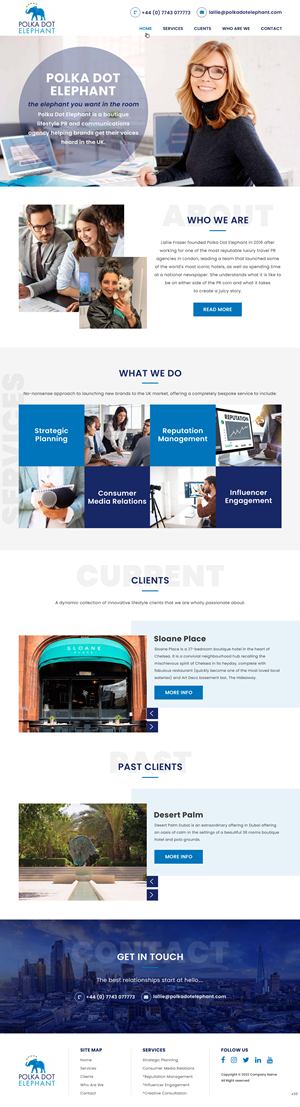 Web Design by pb for this project | Design: #28907675