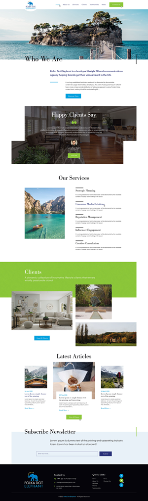 Web Design by Ved Web Services for this project | Design #28923429