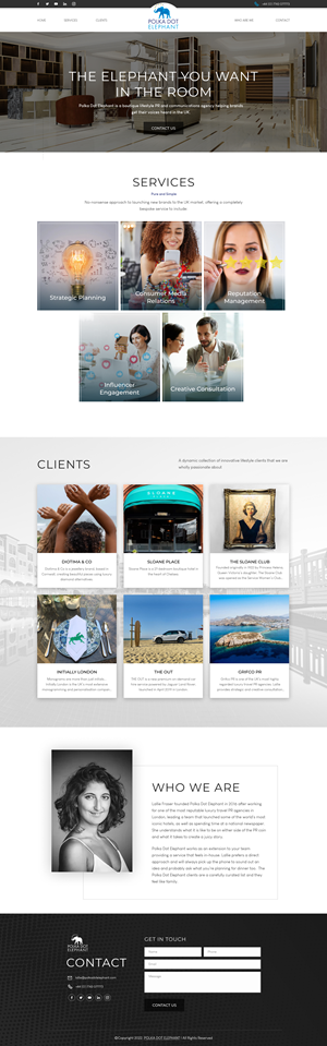 Web Design by *mary for this project | Design: #28922422
