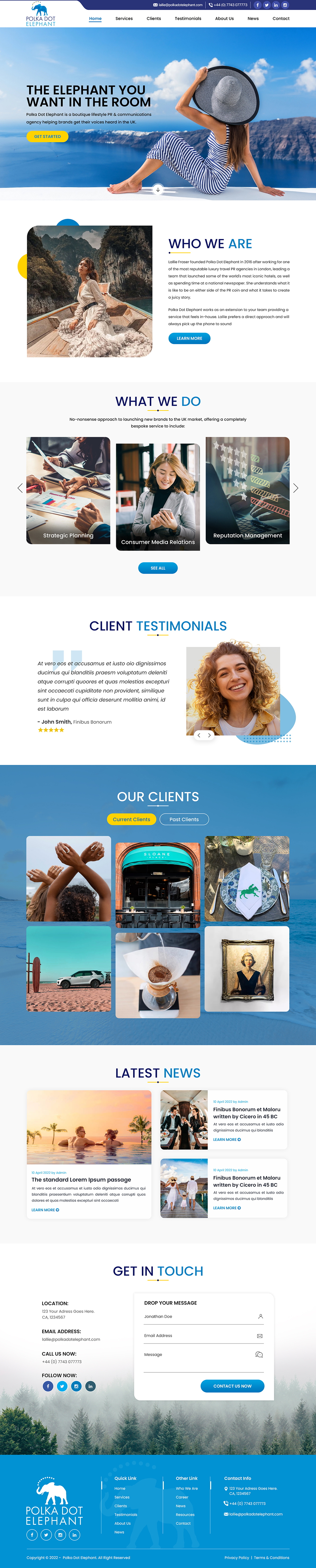 Web Design by Titan Eagle for this project | Design #28920513