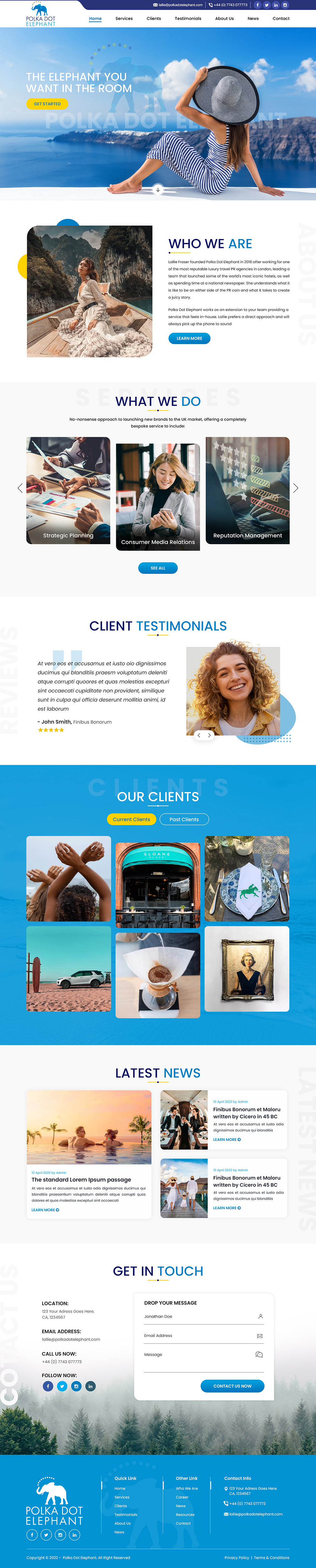 Web Design by Titan Eagle for this project | Design #28921438
