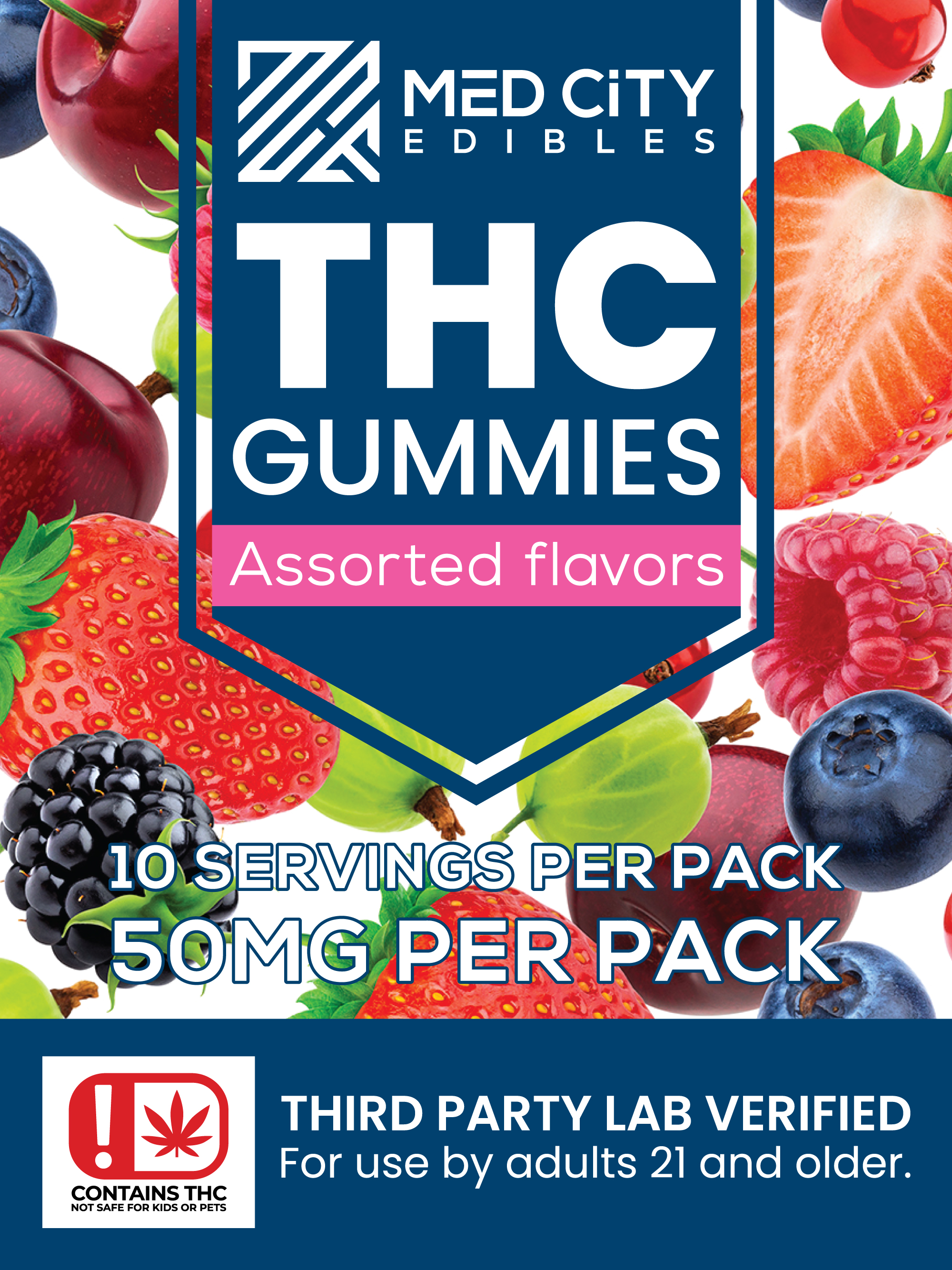 Label Design by madhushan_one for Med City Edibles | Design #28927194