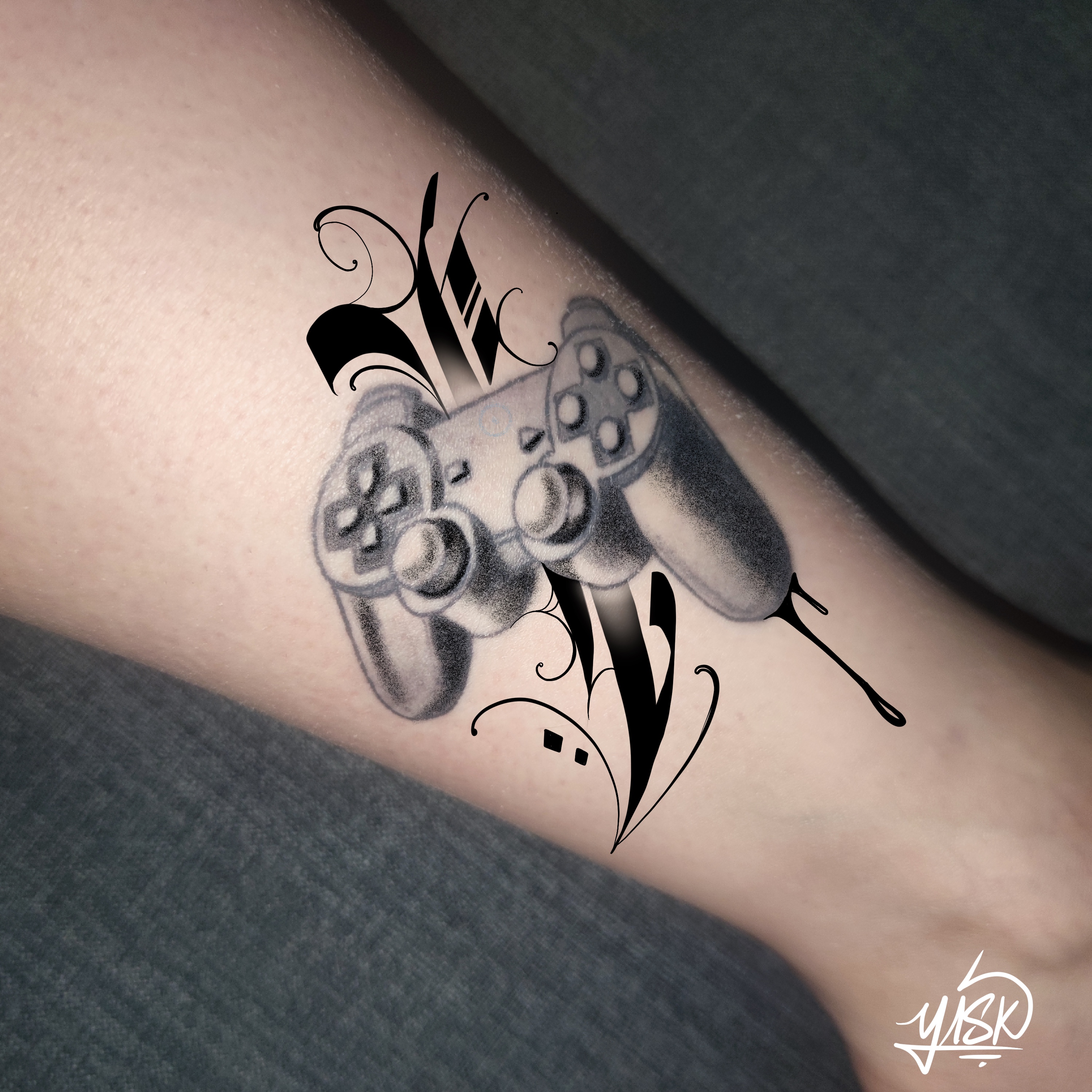 Tattoo Design by El Yisk 2 for this project | Design #28909472