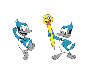 Create a funny Blue Jay Bird Character Logo for our Toy Company | Design de Figurine par YAS9