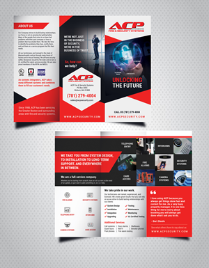 Flyer Design by uk for ACP Fire & Security | Design: #28906054