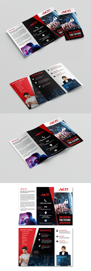 Flyer Design by Design Motion for ACP Fire & Security | Design: #28910605