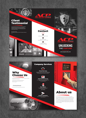 Flyer Design by artbitin for ACP Fire & Security | Design: #28904499