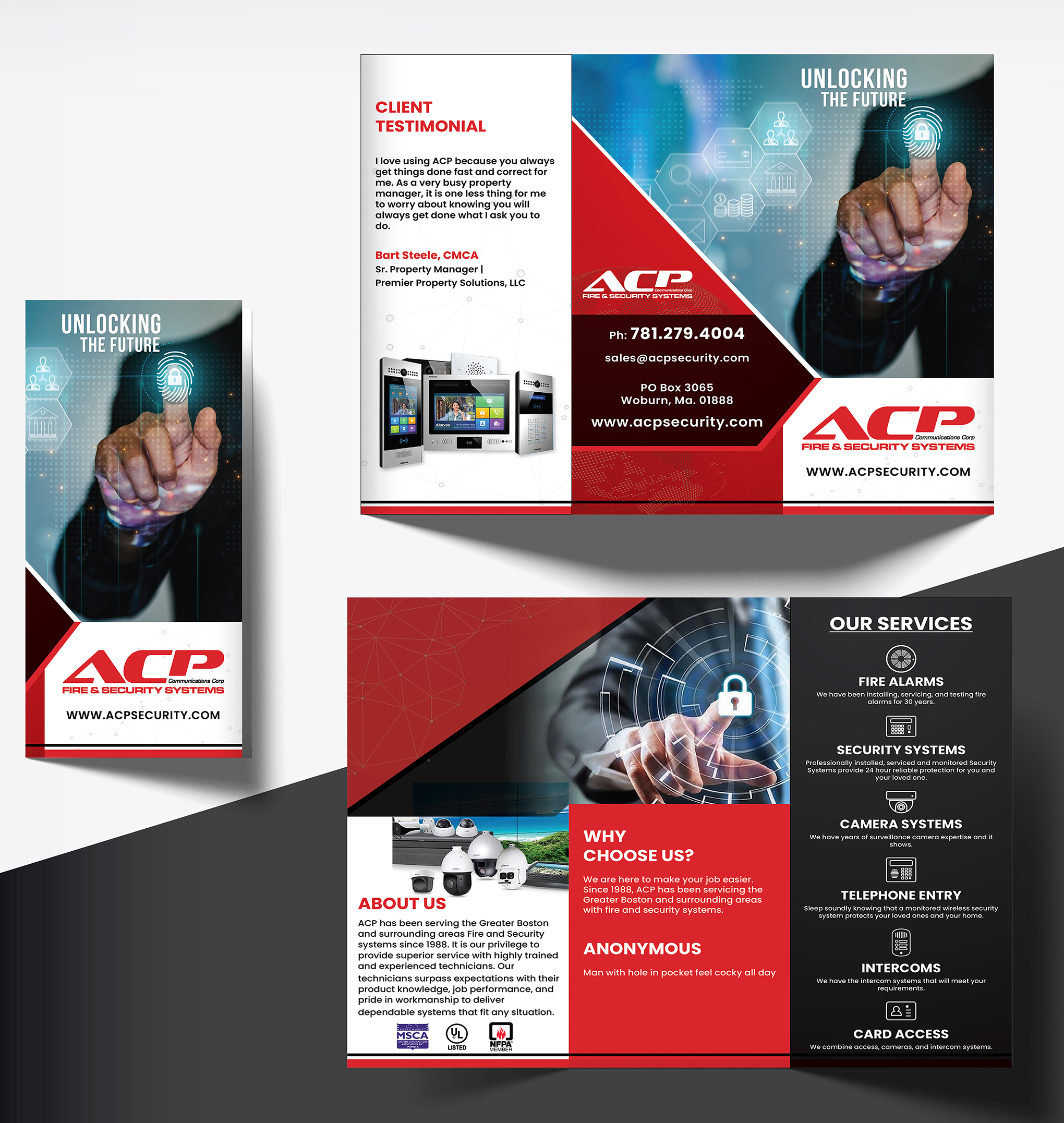 Flyer Design by creativemood438 for ACP Fire & Security | Design #28905618