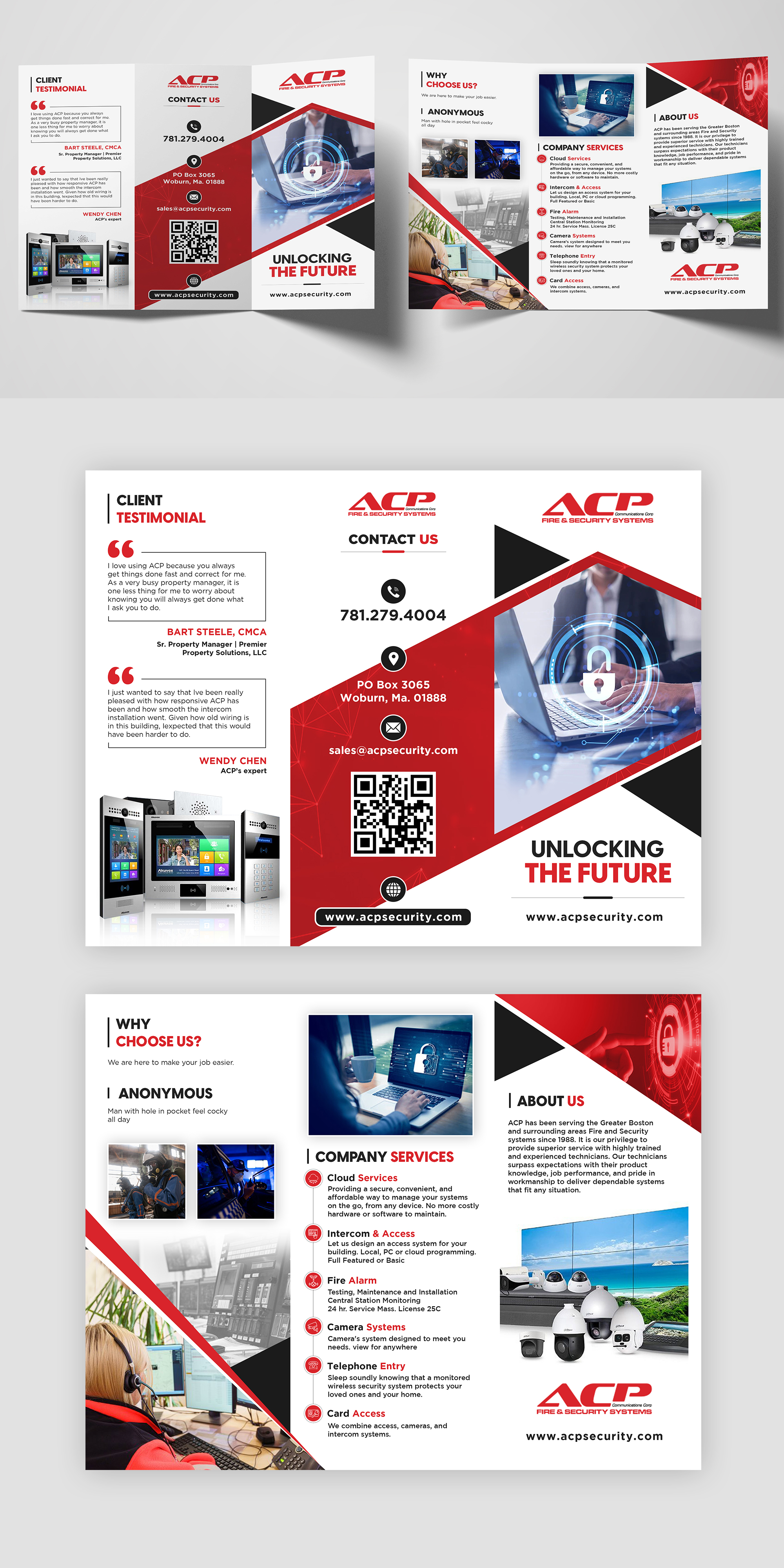 Flyer Design by debdesign for ACP Fire & Security | Design #28911726