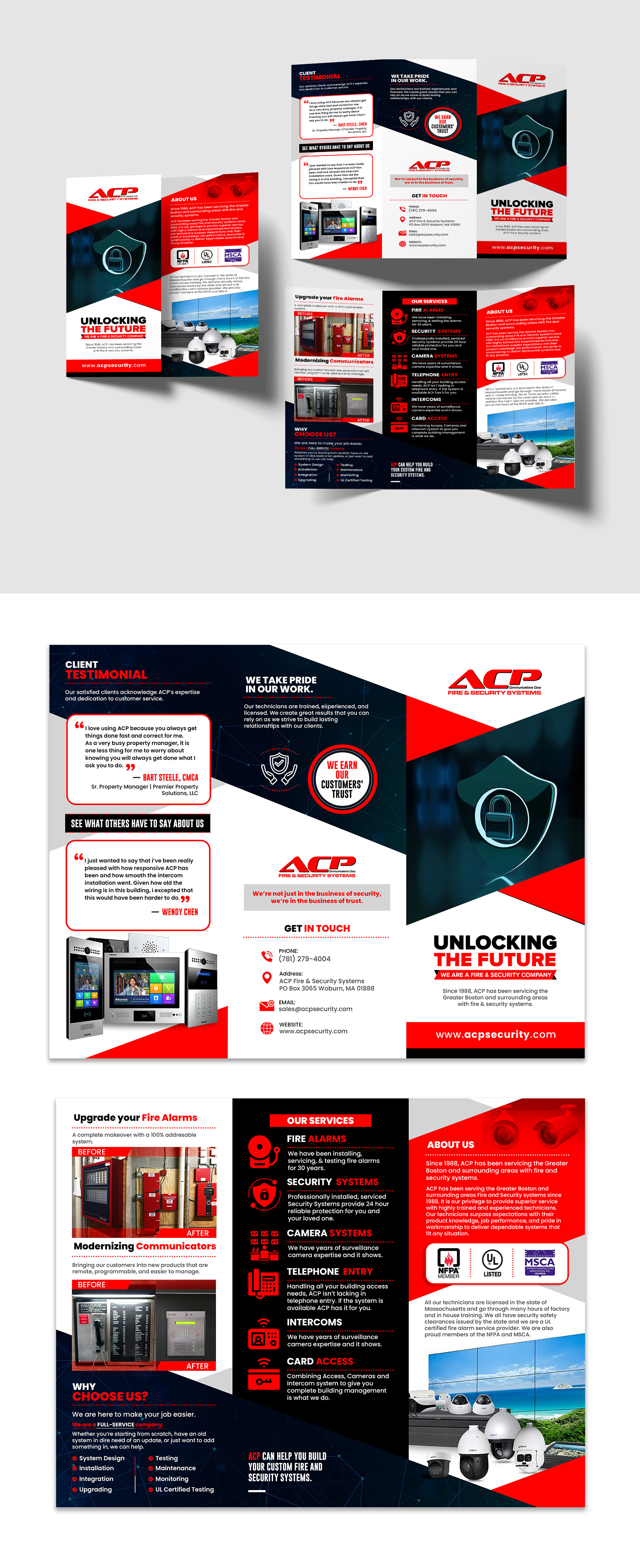 Flyer Design by debdesign for ACP Fire & Security | Design #28912329