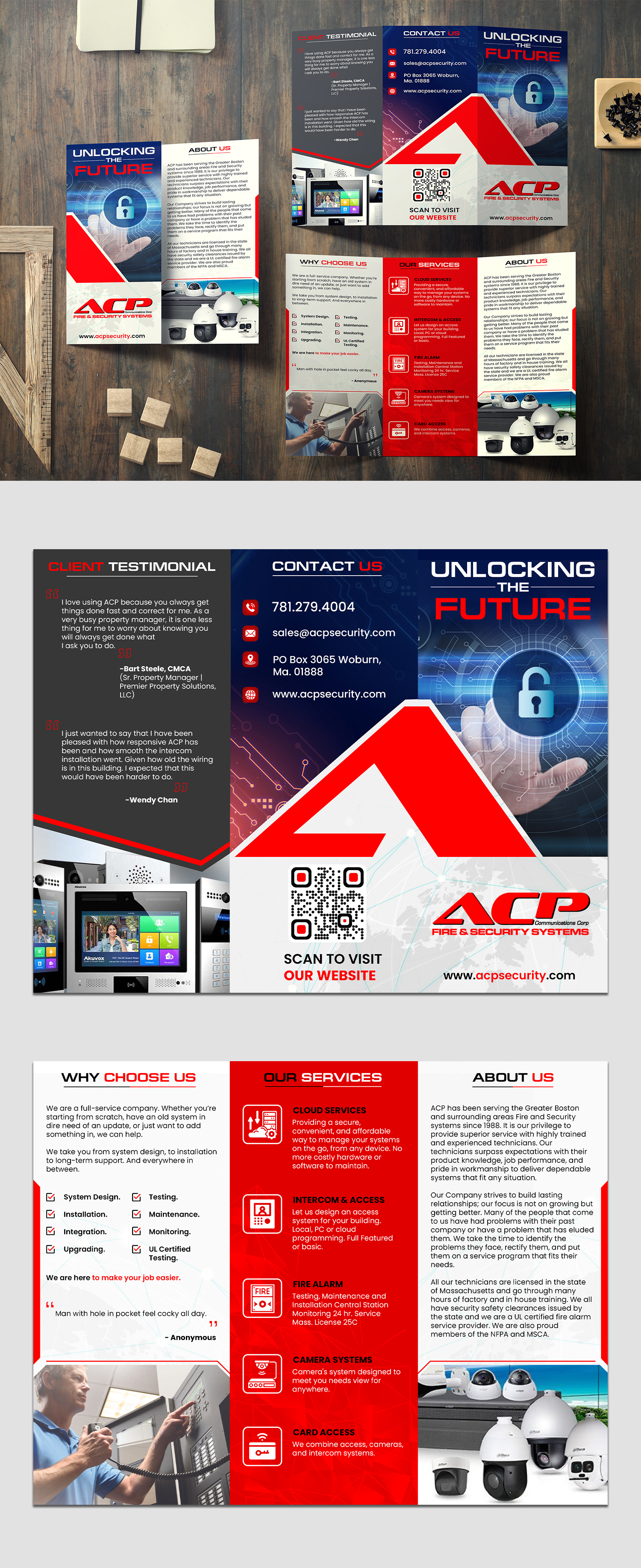 Flyer Design by debdesign for ACP Fire & Security | Design #28913007