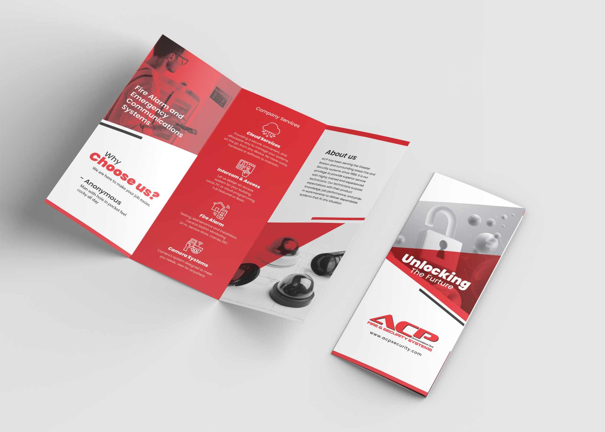 Flyer Design by atularts for ACP Fire & Security | Design #28942199