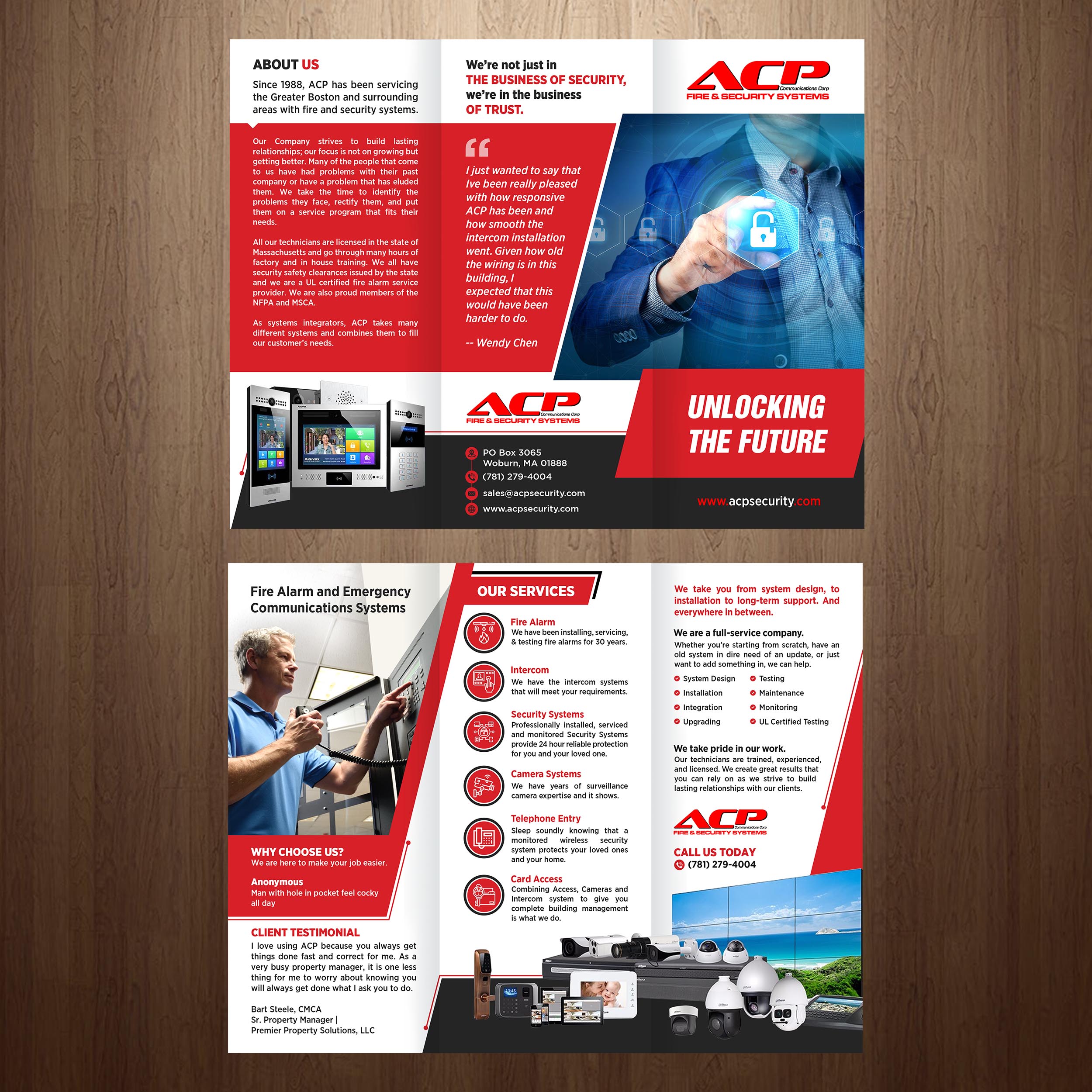Flyer Design by GraphicsGuru for ACP Fire & Security | Design #28939022