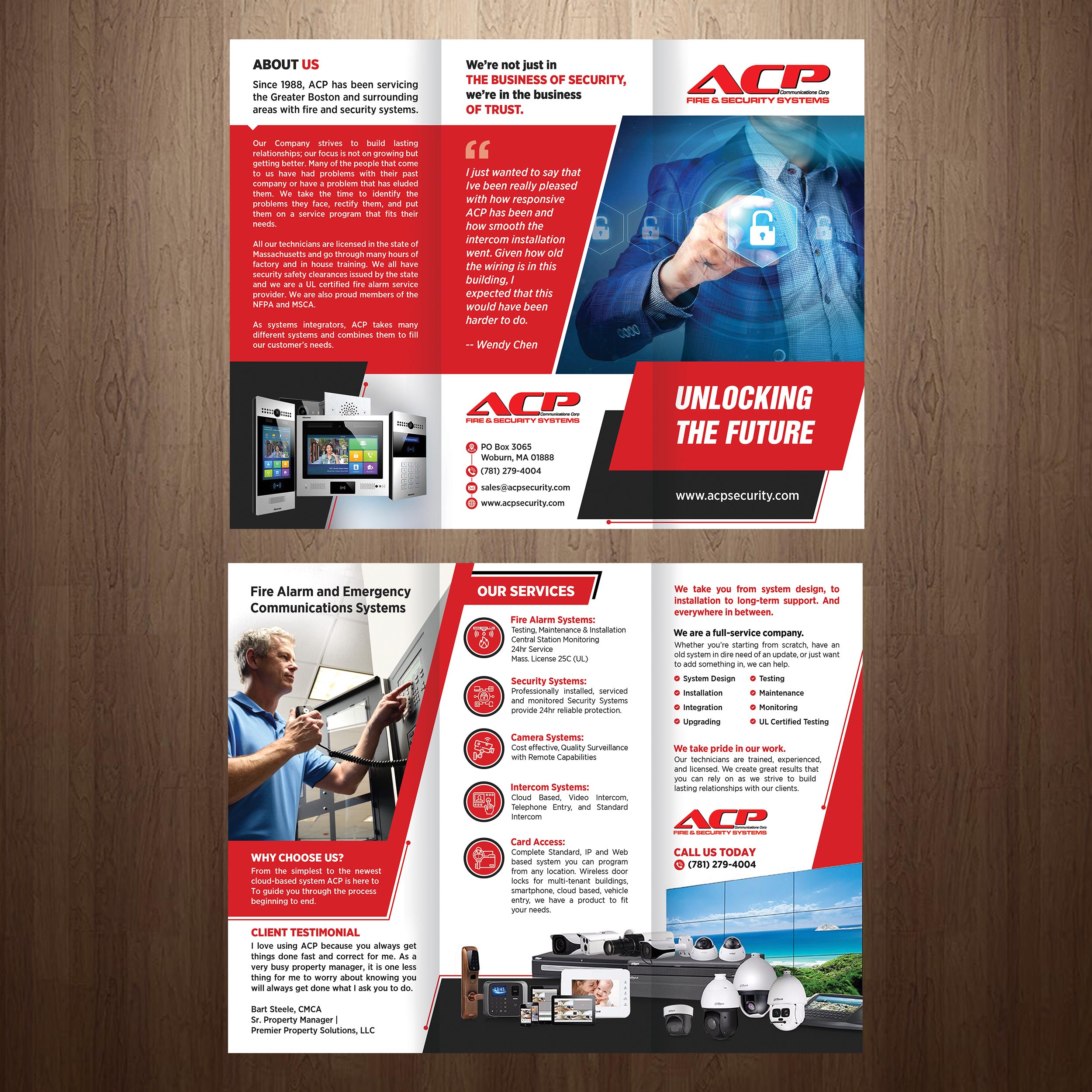 Flyer Design by GraphicsGuru for ACP Fire & Security | Design #29050829