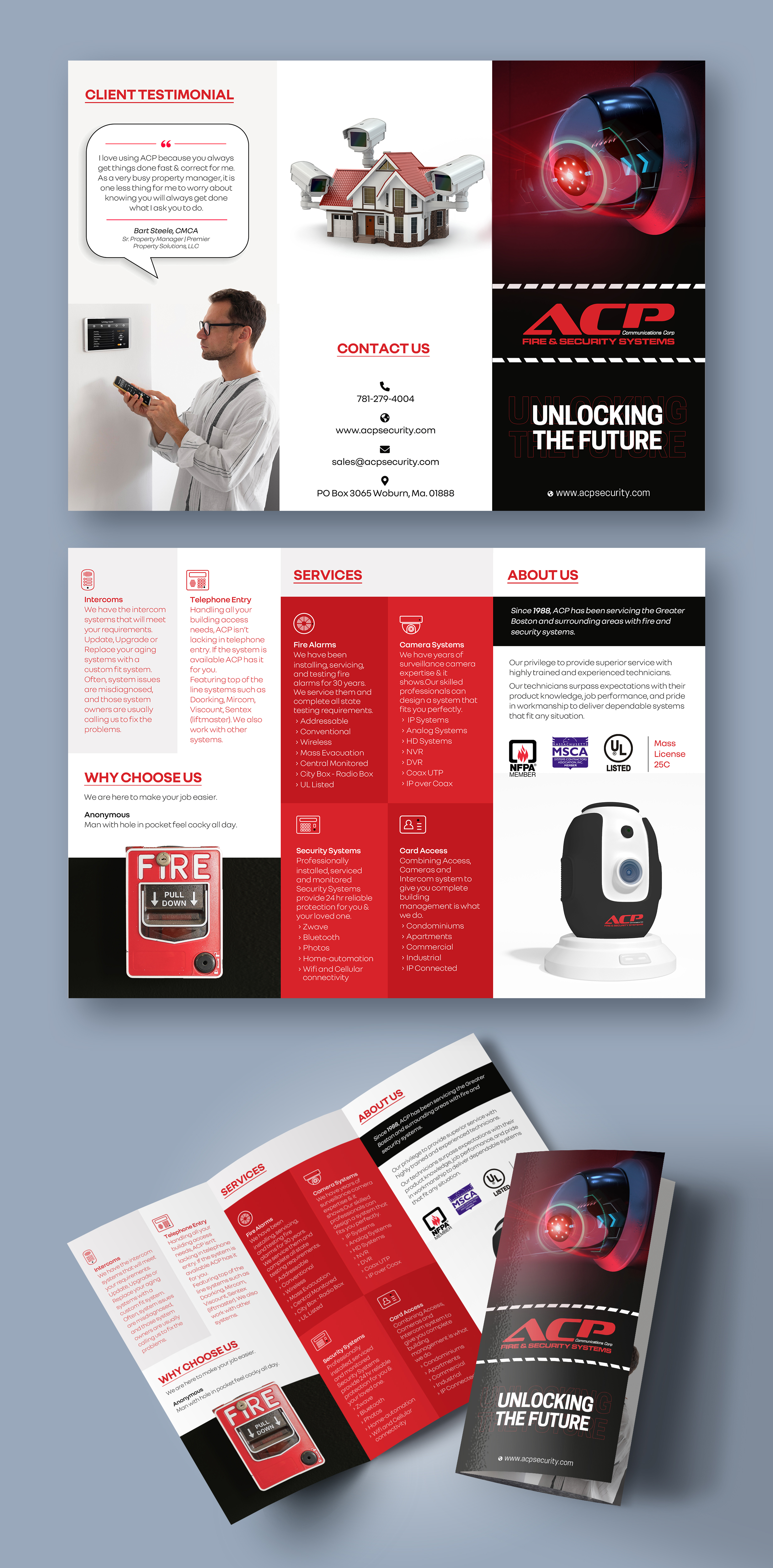 Flyer Design by Graphic Guy for ACP Fire & Security | Design #28933051