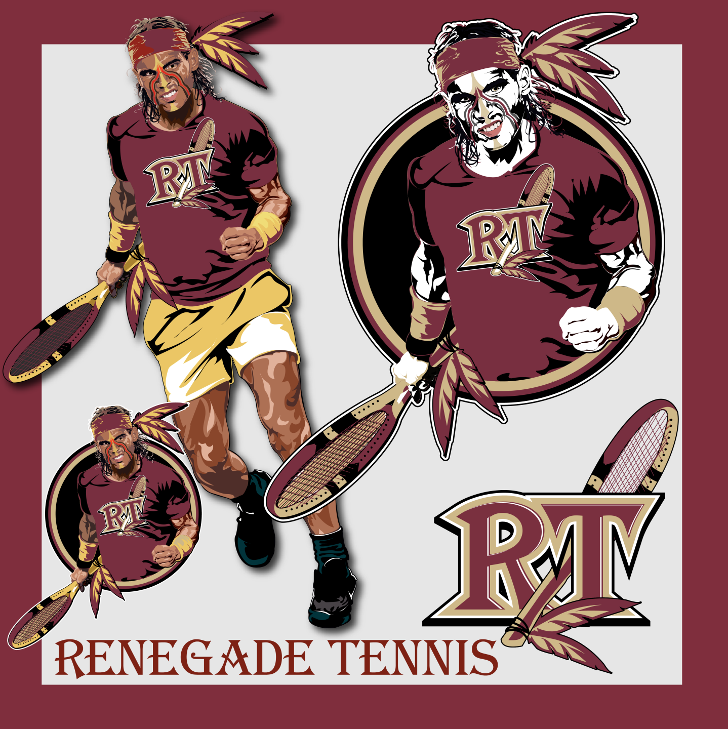 Logo-Design von Get'n Graphic für Grand Rapids Racquet | Design #28928177